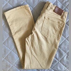Tecovas Khaki Denim Jeans Mens 32x32 Straight Leg Cotton Stretch Western Casual